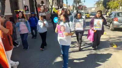 Marcha contra la prisión domiciliaria del femicida de Natividad Cañizares: el reclamo que no se calla