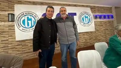 Cabello sigue al frente de la CGT San Juan: el respaldo unánime de 54 gremios y el rol clave de Daer