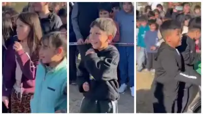 La insólita "batalla de farmear aura" que revolucionó el Día del Niño en Los Berros