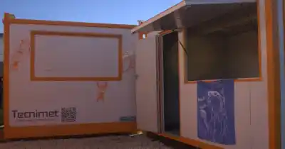 Detrás de la panchería de Río Gallegos que abrió con una solución modular que sorprende