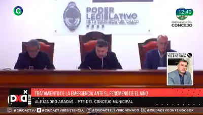 Emergencia hídrica en Resistencia: Aradas cruzó a la oposición y defendió el plan contra El Niño