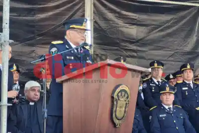 El balance de Laureano Silva que marca un antes y un después en la Policía de Santiago del Estero