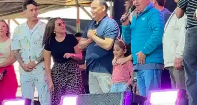 El festejo que reunió a las familias en el Predio Ferial: qué dijeron Jalil y Saadi