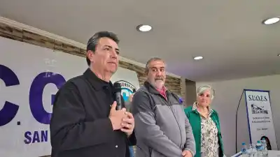 Cabello extendió su reinado en la CGT San Juan y lanzó una advertencia: 'Vamos a seguir poniéndole el pecho a las balas'