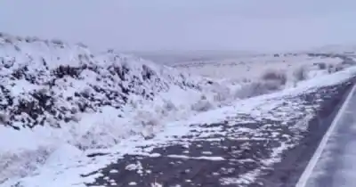 Nevada en Salta: las impactantes postales que dejó en el Valle Calchaquí