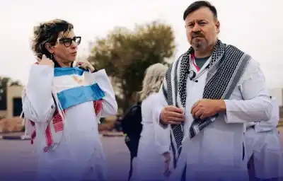 Dos argentinos detenidos en Libia contarán su historia en Santa Rosa: qué vivieron en el convoy hacia Gaza