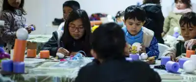 ¿Escultores por un día? Los niños de Colonia Pueyrredón que sorprendieron con sus manos