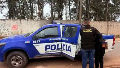 Se llevó una bicicleta de un patio y cayó tras un allanamiento en Villa Nueva