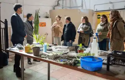 El rector de Uader visitó APANA y dejó una promesa que ilusiona