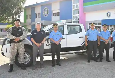 La camioneta de Emerenciano Sena que ahora persigue delincuentes en el Chaco