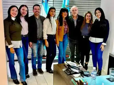 Salud mental en agenda: el jefe de Gabinete recibió a estudiantes de psicología