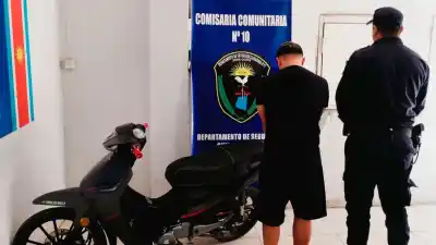 Allanamiento en General Paz: Recuperaron una moto y detuvieron a un sospechoso