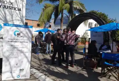 Gobierno y Justicia en Monteros: “El trailer visitó la ciudad”