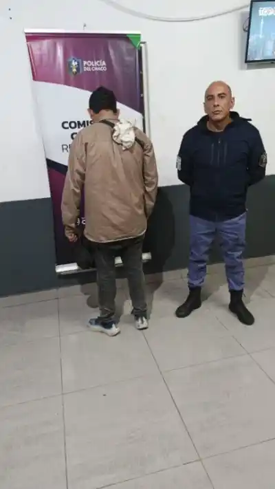 Un llamado de auxilio terminó con la aprehensión de un hombre en Barberán