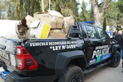 Quemaron 115 kilos de droga y destruirán 800 armas: la estrategia que convirtió a Neuquén en un modelo