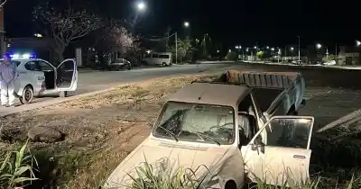 Cayó a un canal de riego en Las Heras: el dato de la alcoholemia que complica al conductor