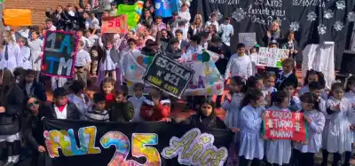 Un cuarto de siglo educando: la Escuela 821 de Yohasá celebró sus bodas de plata