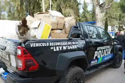 Neuquén incineró droga por $2.000 millones y envió 800 armas a destruir