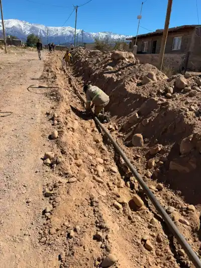 La obra que lleva agua potable a 50 familias de Chilecito y anticipa nuevas conexiones