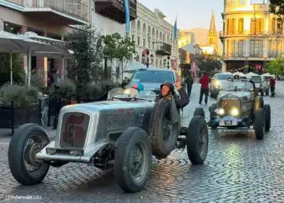 Máquinas del pasado: así avanza el Gran Premio YPF por los paisajes de Salta