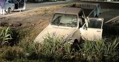 Cayó a un canal de riego en Las Heras y la alcoholemia dejó a todos sin palabras