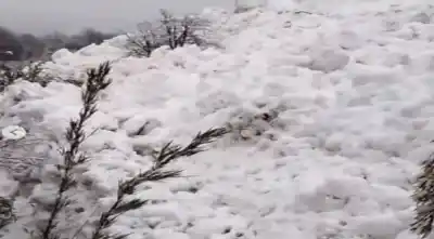 Un refugiero desapareció en la Comarca: la tormenta de nieve complica el operativo de rescate