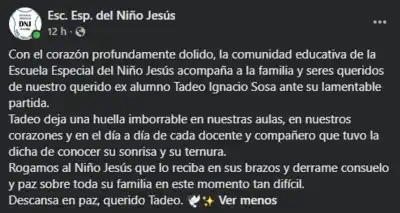 La carta que dejó el padre antes de matar a su hijo de 7 años y el doloroso adiós de la escuela