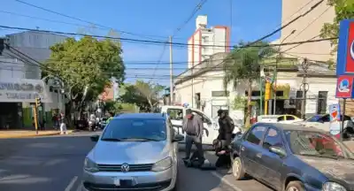Atropellaron a una anciana de 85 años en pleno centro de Posadas y su estado generó preocupación