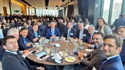 Jalil vuelve a la carga: agenda compartida con Milei en la Argentina Week de París