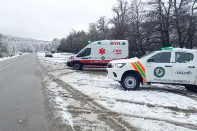 Alerta amarilla en Neuquén: nieve, lluvia y ráfagas que pueden superar los 90 km/h