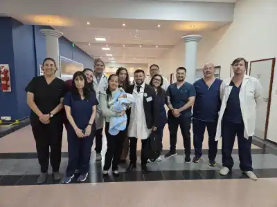 Una mamá y su bebé: el procedimiento médico que marcó un antes y un después en Formosa