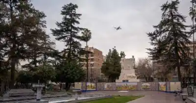 El plan secreto con drones que está revolucionando los parques de Mendoza