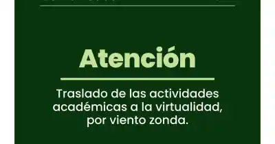 Alerta amarilla en San Juan: la UNSJ virtualiza sus actividades y las escuelas cierran por el Zonda