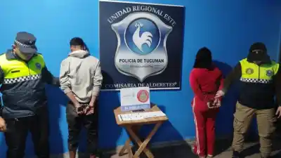 En Alderetes: una mujer quedó detenida tras amenazar con cuchillos a la Policía