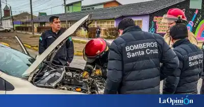 El choque que se escuchó desde la comisaría: un hombre terminó en el hospital