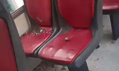 Apedrearon un colectivo en Trelew: el alarmante video que expone la peligrosa modalidad de un grupo de chicos