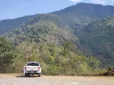 El Indio: “Quedó declarado extinto el incendio forestal”