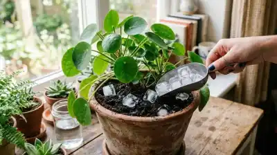 El truco del hielo que está salvando a las plantas de interior: por qué los expertos lo recomiendan