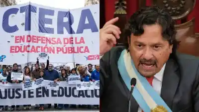 La dura respuesta de CTERA a Sáenz por abandonar el reclamo del FONID: "Le pertenece a los maestros"