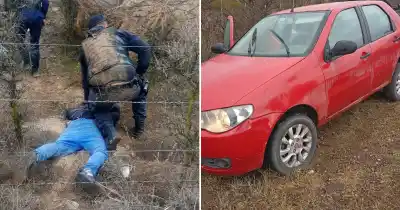 Huyeron de la policía por 15 minutos y el final fue inesperado