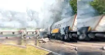 Segunda víctima fatal del brutal choque en la Ruta 33: murió el camionero que luchaba por su vida
