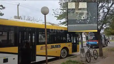 Balas a plena luz del día: un colectivero vivió segundos de terror en plena avenida General Paz