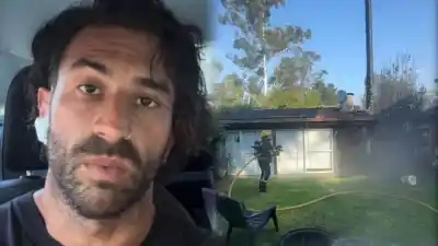 Lisandro “Licha” Navarro vivió un nuevo susto: el fuego llegó hasta el techo de sus vecinos