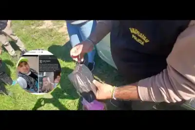 Un mensaje de amor en redes delató a su novia: la atraparon con casi un kilo de marihuana