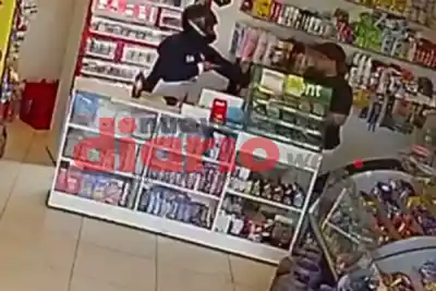 Asalto a mano armada en un maxikiosco de la Ruta 1: el ladrón escapó y ya buscan testigos