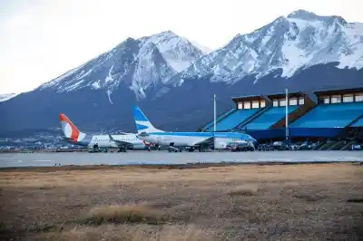 Récord histórico en Ushuaia: el aeropuerto recibió más de 60 mil pasajeros en julio