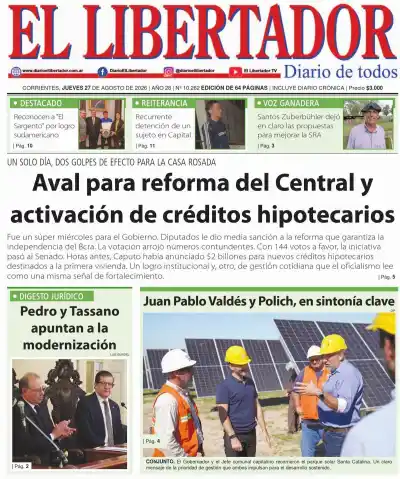 La tapa de hoy: todas las noticias que tenés que leer este jueves