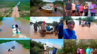 La provincia no baja los brazos: así es el despliegue en las zonas más castigadas por el Río Dulce