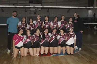Estrella Vóley se coronó en Sub 18 femenino y Academia Bordó festejó en Sub 12 mixto