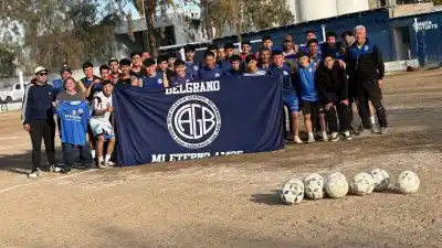 El club que vive de rifas y pasión: Belgrano de Media Agua se prepara para enfrentar a dos gigantes del fútbol sanjuanino